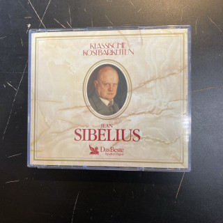 Sibelius - Klassisen musiikin aarteet 3CD (VG+-M-/M-) -klassinen-